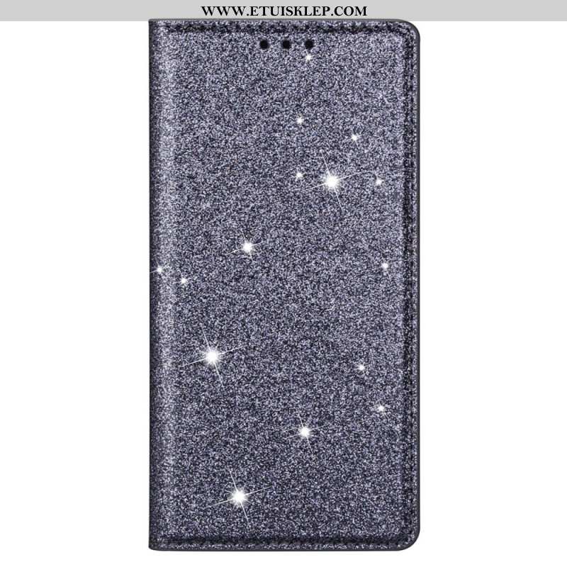 Etui Na Telefon do Samsung Galaxy S22 Plus 5G Etui Folio Cekinowy Styl